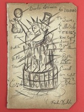 Frida Kahlo Disegno su carta