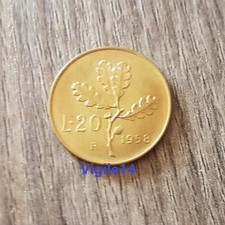 DA ROTOLINO 20 LIRE 1958 FDC ECCEZIONALE