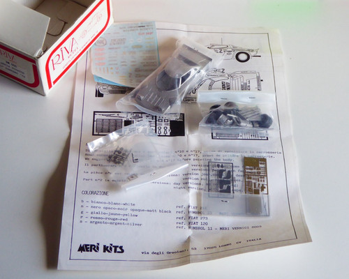 Riva meri model kit - 1/43,
