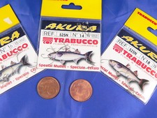 1 busta Ami Akura 525N varie misure pesca cefalo, sarago, pane, pastella