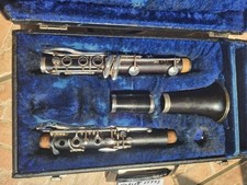 NOBLET WOOD CLARINET, RC BUFFET CRAMPON BELL,READY TO PLAY/CLARINETTO CAMPANA RC