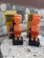 Giocattolo vintage ad acqua Weepy The Wee Wee fa pipì scherzo giochi collezione