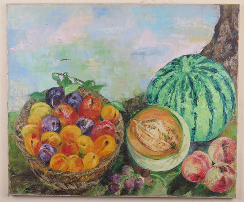 Quadro olio tela - tela, firmato