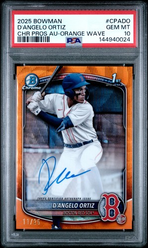 Angelo ortiz 2025 bowman - d'angelo,
