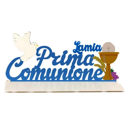 Centrotavola comunione bimba - centrotavola,