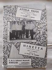 A. CATARSI - L. SIBILIO "ATTESA VANA" - A. CALZI - M. VENERIN "NINETTA" - 1960
