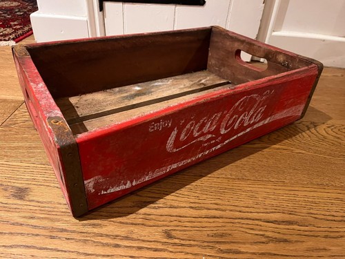 Vintage coca cola wooden - coca-cola,