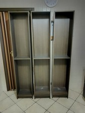 LIBRERIA IKEA BILLY  3  PEZZI (COLORE  MARRONE SCURO EFFETTO ROVERE