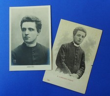 Cartolina Ritratti Maestro Lorenzo Perosi 2 pz NV Compositore Opera Lirica