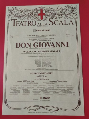 Don giovanni locandina - don, da