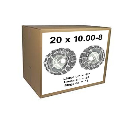 20x10 catene neve - 20x10.00-8, da