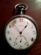Orologio ZENITH Watch Reloj Clock Montre Ferrovie Stato Grand prix Parigi 1900