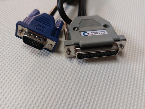 Amiga video cable 500 - , 1200