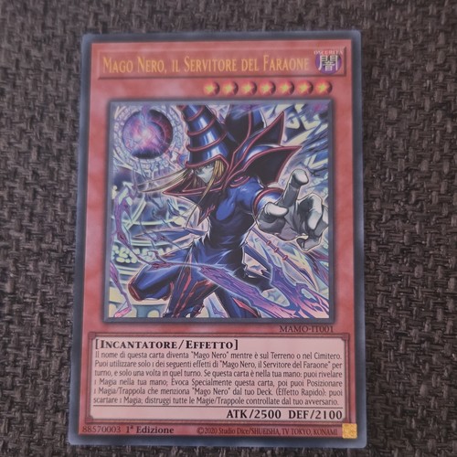 Mago nero servitore - yu-gi-oh!,