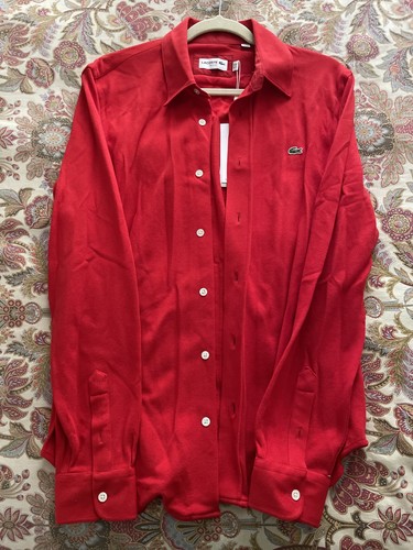 Camicia lacoste con bottoni - camicia,