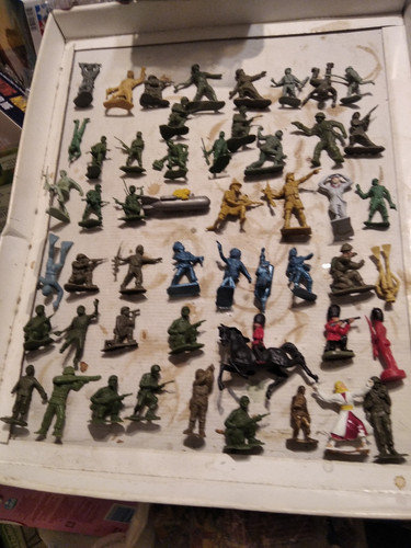 Lotto soldatini militari - militari, 1/32-