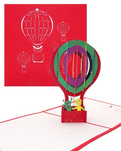 Biglietto pop ballonfahrt - biglietto, pop-up