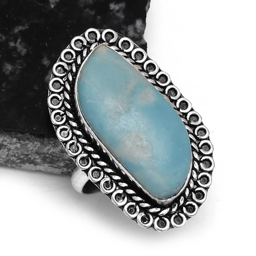 Anello etnico turchese fatto - , a