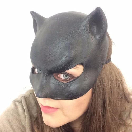 Maschera nera gatto - maschera, per