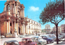  ANNI '60 NSU PRINZ 4L LANCIA APPIA III SERIE FIAT 600 CARTOLINA SIRACUSA  NVG