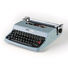 OLIVETTI LETTERA 32 azzurra