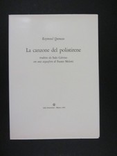 Raymond Queneau LA CANZONE DEL POLISTIRENE acquaforte Melotti SCHEIWILLER 1985