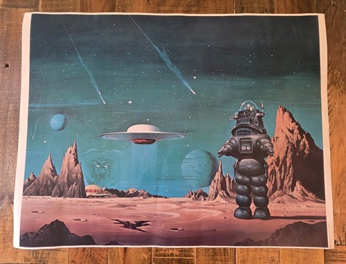 Poster vintage 1978 pianeta - poster,
