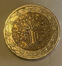 Moneta 2 Euro Francia 2000
