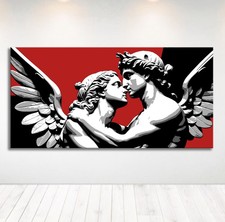 Quadro Pop Art Angeli Dipinto