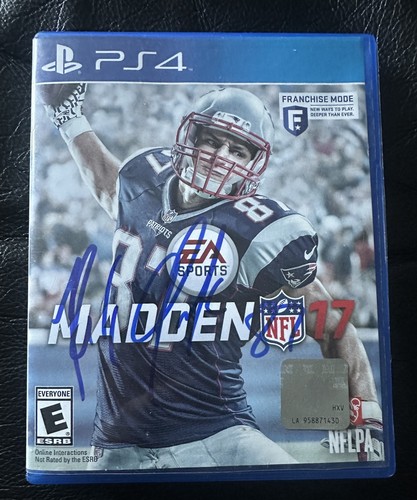 Rob gronkowski firmato - psp, 4
