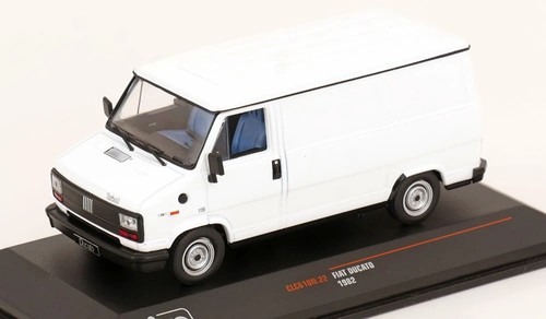 Fiat ducato bianco 1982 - bianco, 1/43
