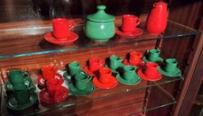 Cerasarda Tazze Caffe/moka Rosse/verdi  33 Pezzi