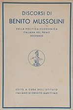 I Discorsi di B. Mussolini
