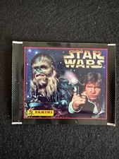 SEALED PACKET BUSTINA FIGURINE SIGILLATA PANINI STAR WARS ALBUM STICKERS