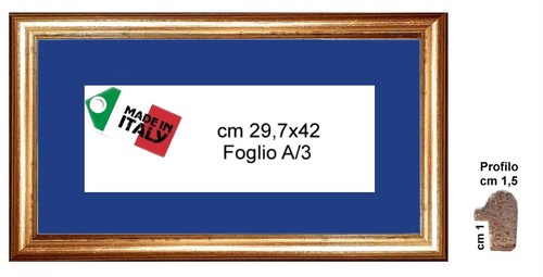 Cornice oro classica cm - cornice, in