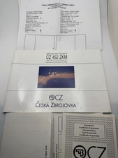 COMPLETO CZ 452 ZKM Manuale