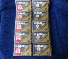 10 pezzi cassette BASF Chrome