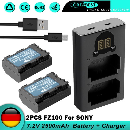 Fz100 batteria per sony - np-fz100,