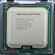 Processore CPU Intel Xeon X5355 X5460 X5365 X5450 X5470 X5472 X5482 LGA 775