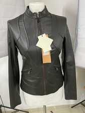 giubbotto biker donna in pelle