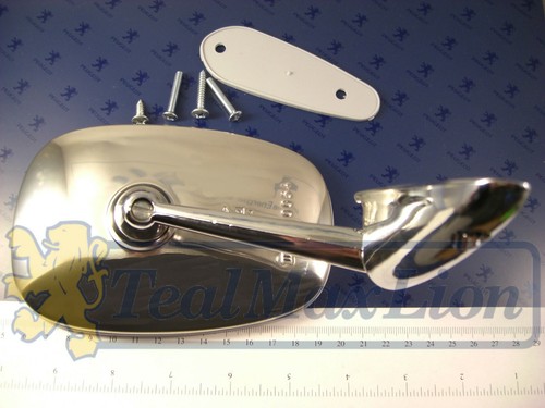 Rétroviseur ext inox glace - ext.,