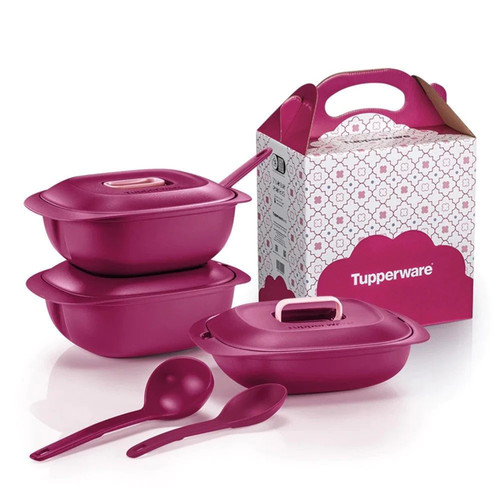 Tupperware set server - tupperware,
