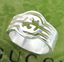 Anello Gucci Interlocking G US: 5,25 (taglia: 10/IT) argento sterling 925