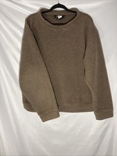 Pullover girocollo in pile
