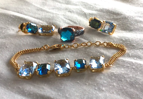 Parure bracciale anello - parure,