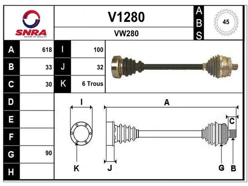 Albero motore passat 9 - albero,