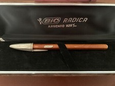 Bic radica argento- tappo argento massiccio 925
