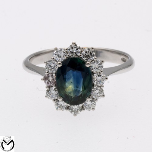 Anello oro bianco 750 - bianco, kt