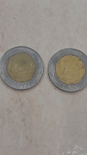 Monete italiane bimetalliche