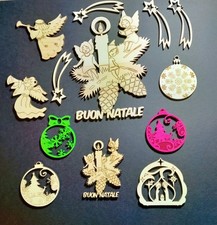 Addobbi Di natale in Legno